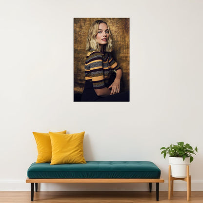 Morgot Robbie Celebrity Cinema Actress Poster Wall Art Print Home Wall Decor - xonomax