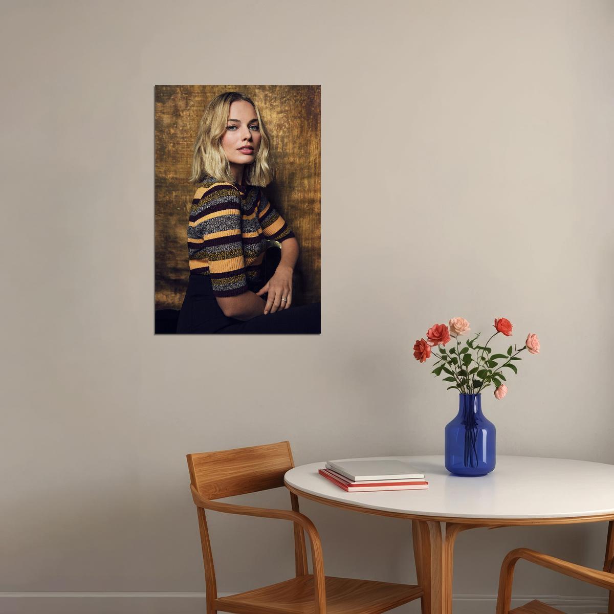 Morgot Robbie Celebrity Cinema Actress Poster Wall Art Print Home Wall Decor - xonomax