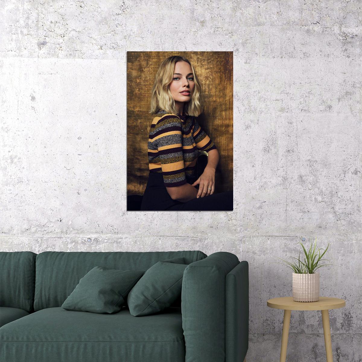 Morgot Robbie Celebrity Cinema Actress Poster Wall Art Print Home Wall Decor - xonomax