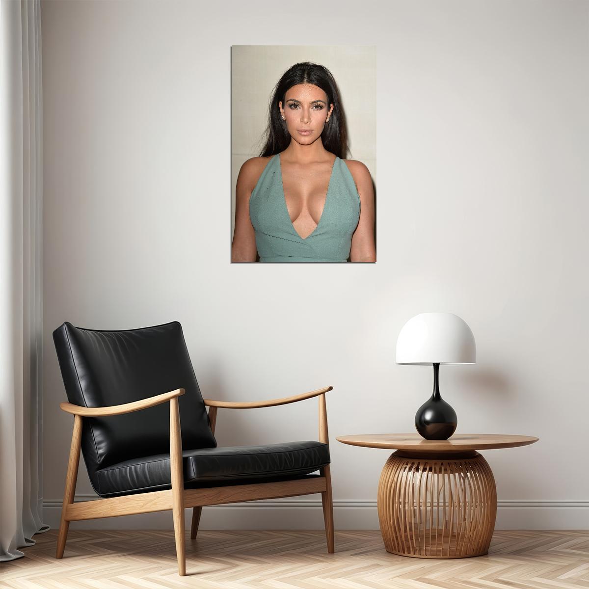 Kim Kardashian West Business Woman Model Poster Wall Art Print Home Wall Decor - xonomax