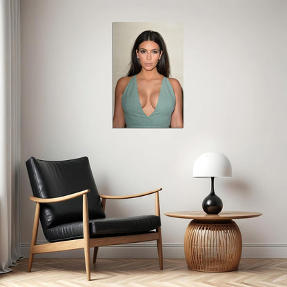 Kim Kardashian West Business Woman Model Poster Wall Art Print Home Wall Decor - xonomax