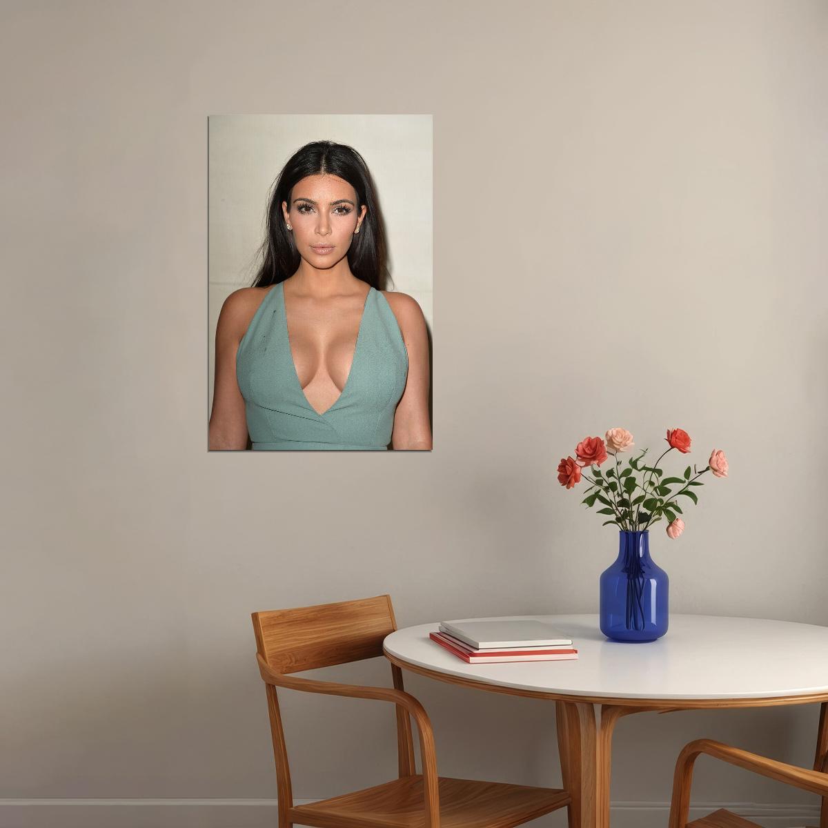 Kim Kardashian West Business Woman Model Poster Wall Art Print Home Wall Decor - xonomax