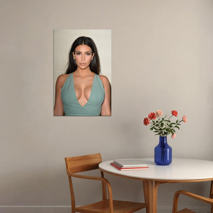 Kim Kardashian West Business Woman Model Poster Wall Art Print Home Wall Decor - xonomax
