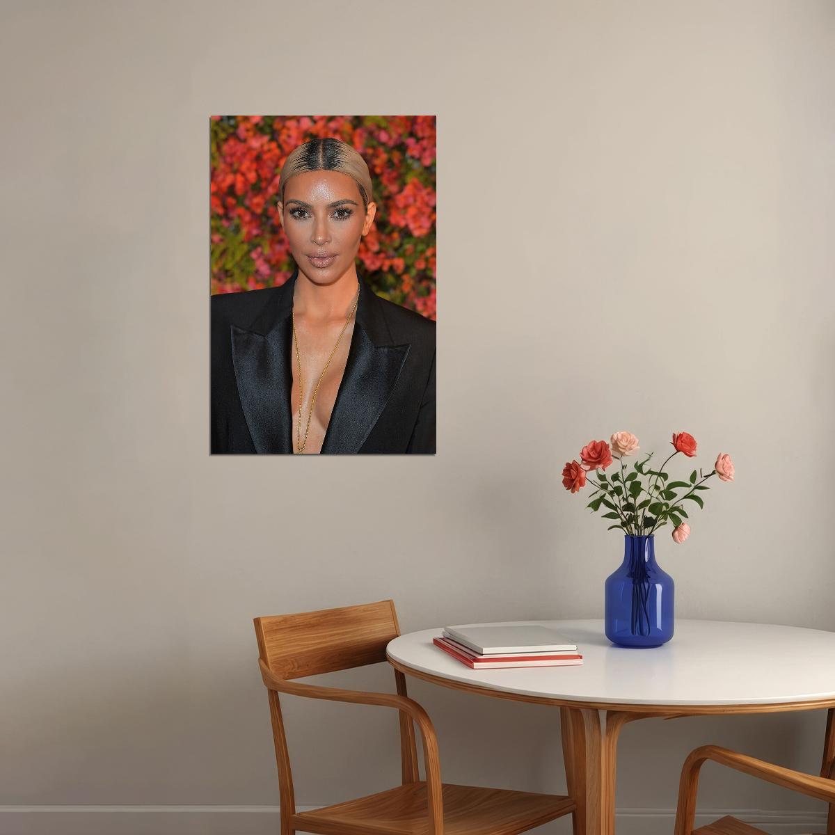 Kim Kardashian Woman Movie Actor Designer Poster Wall Art Print Home Wall Decor - xonomax