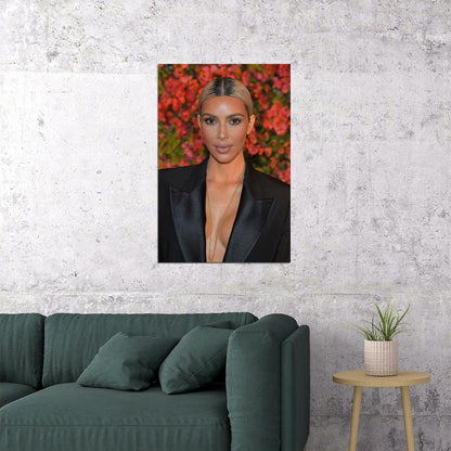 Kim Kardashian Woman Movie Actor Designer Poster Wall Art Print Home Wall Decor - xonomax