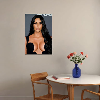 Kim Kardashian Woman Movie Actress Artist Poster Wall Art Print Home Wall Decor - xonomax