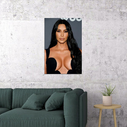 Kim Kardashian Woman Movie Actress Artist Poster Wall Art Print Home Wall Decor - xonomax
