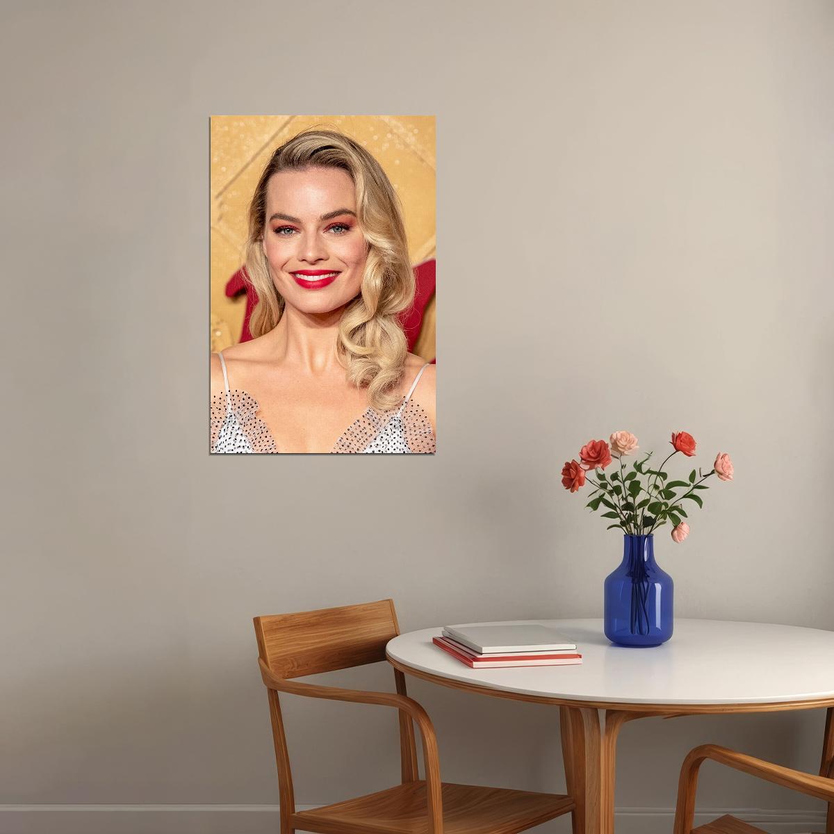 Morgot Robbie Celebrity Movie Actress Artist Poster Wall Art Print Home Wall Decor - xonomax