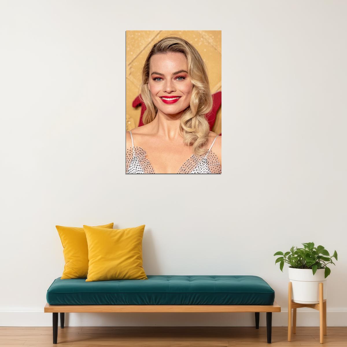 Morgot Robbie Celebrity Movie Actress Artist Poster Wall Art Print Home Wall Decor - xonomax
