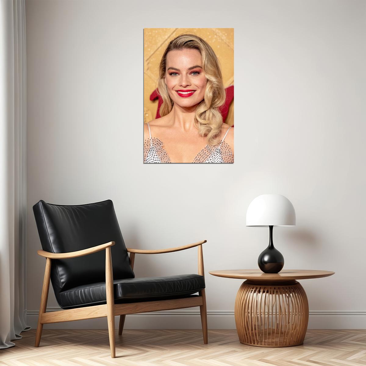 Morgot Robbie Celebrity Movie Actress Artist Poster Wall Art Print Home Wall Decor - xonomax