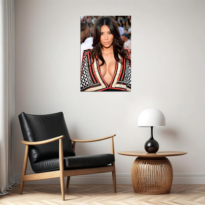 Kim Kardashian West Business Woman Actor Poster Wall Art Print Home Wall Decor - xonomax