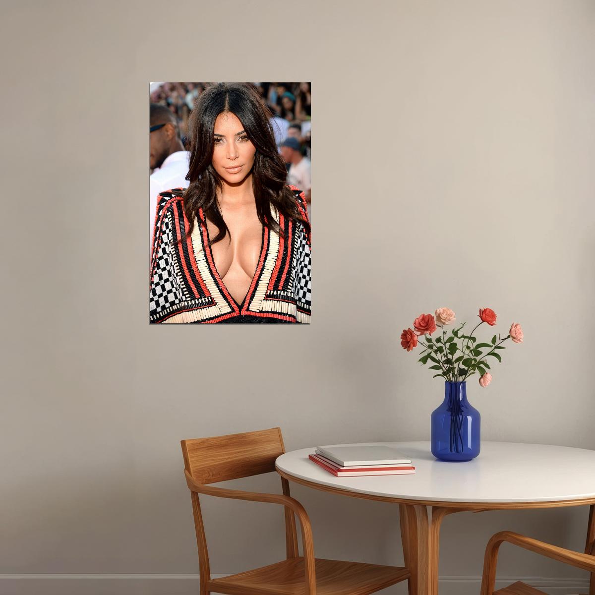 Kim Kardashian West Business Woman Actor Poster Wall Art Print Home Wall Decor - xonomax
