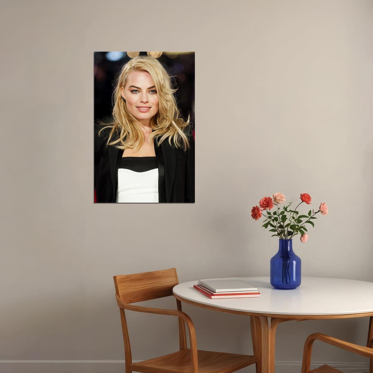 Morgot Robbie Celebrity Cinema Actor Artist Poster Wall Art Print Home Wall Decor - xonomax