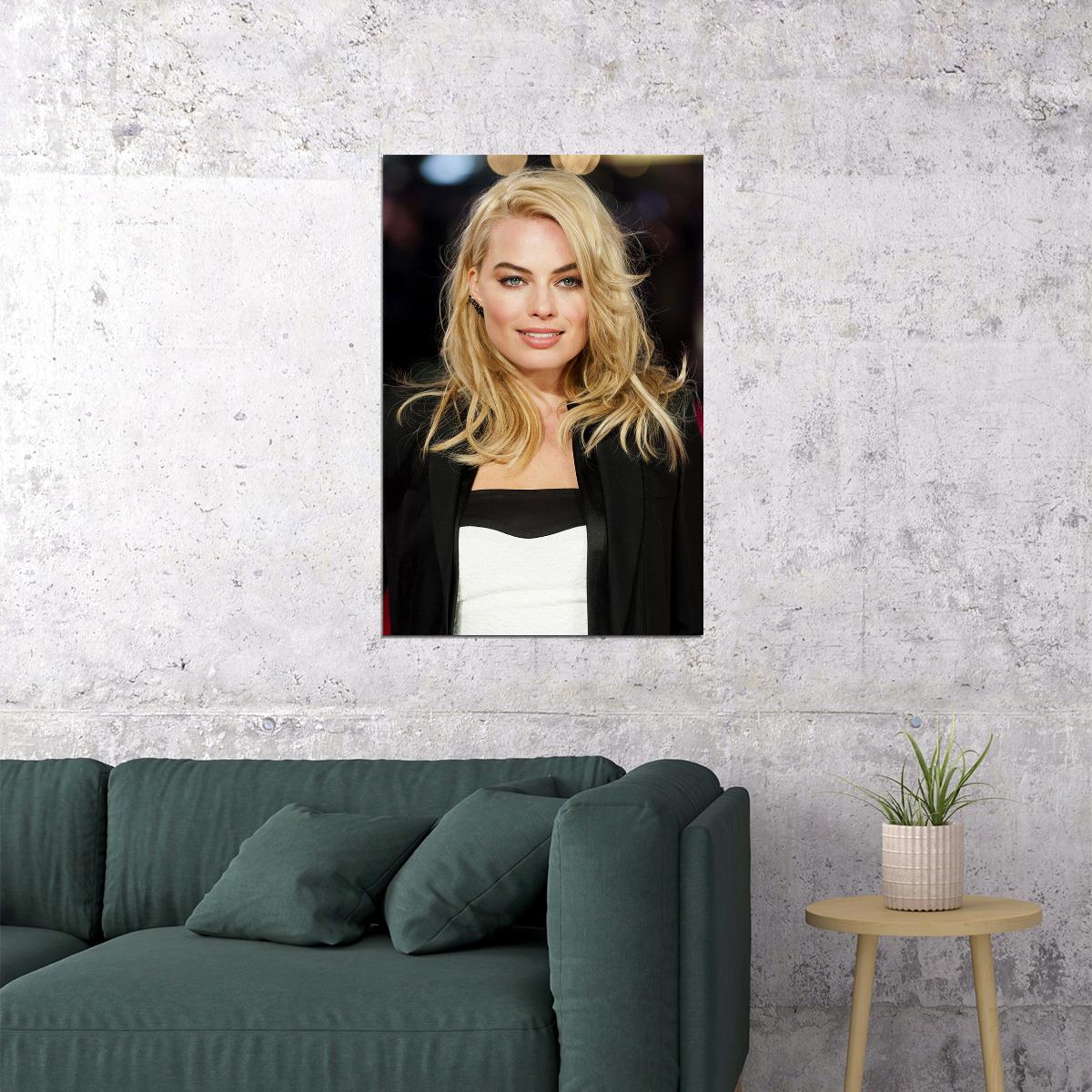 Morgot Robbie Celebrity Cinema Actor Artist Poster Wall Art Print Home Wall Decor - xonomax