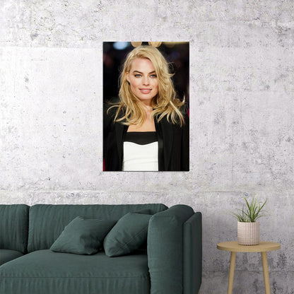 Morgot Robbie Celebrity Cinema Actor Artist Poster Wall Art Print Home Wall Decor - xonomax