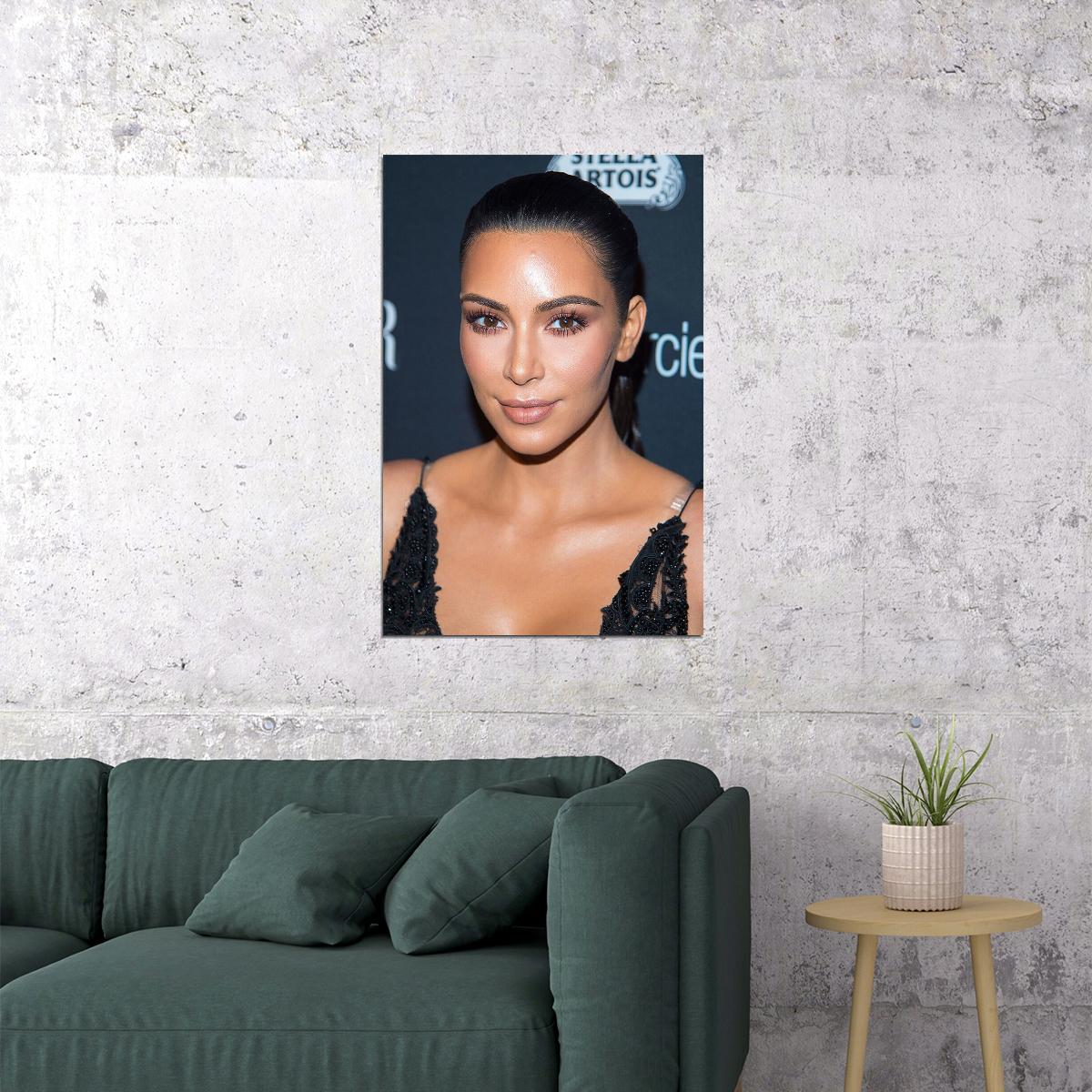 Kim Kardashian West Business Woman Actress Poster Wall Art Print Home Wall Decor - xonomax