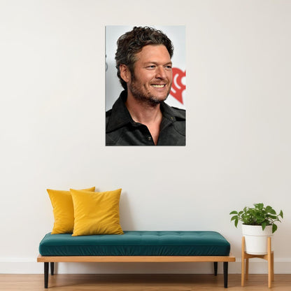 Blake Shelton Celebrity Musician Singer Music Poster Wall Art Print Home Wall Decor - xonomax