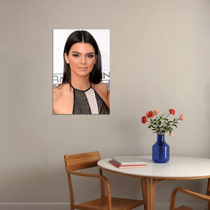 Kendall Jenner Celebrity Model Movie Actor Poster Wall Art Print Home Wall Decor - xonomax