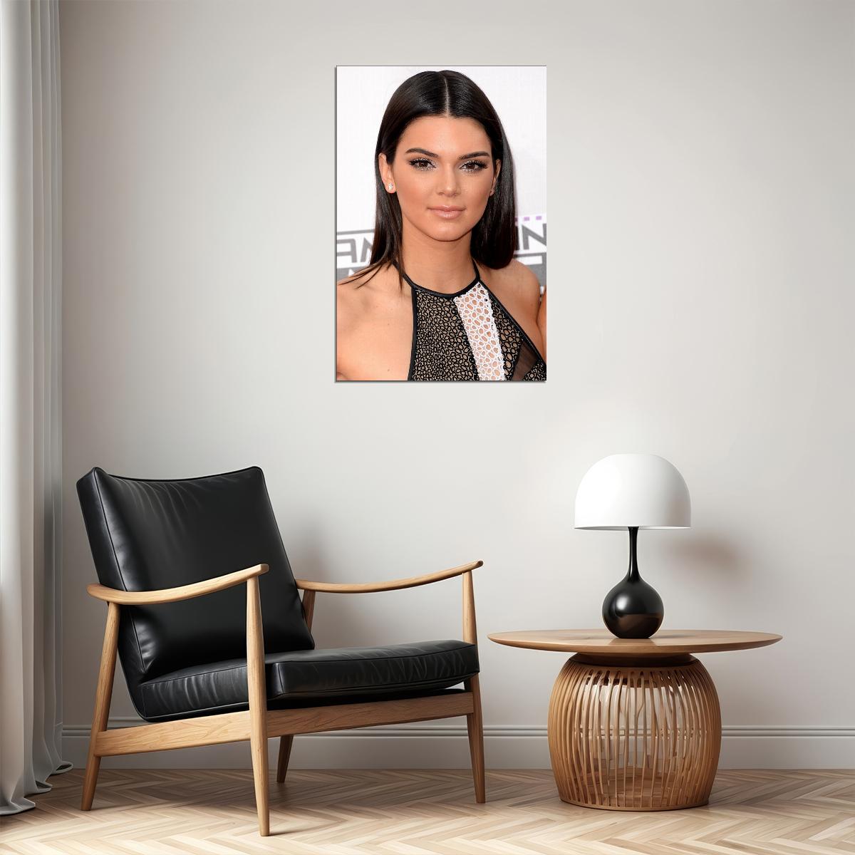Kendall Jenner Celebrity Model Movie Actor Poster Wall Art Print Home Wall Decor - xonomax