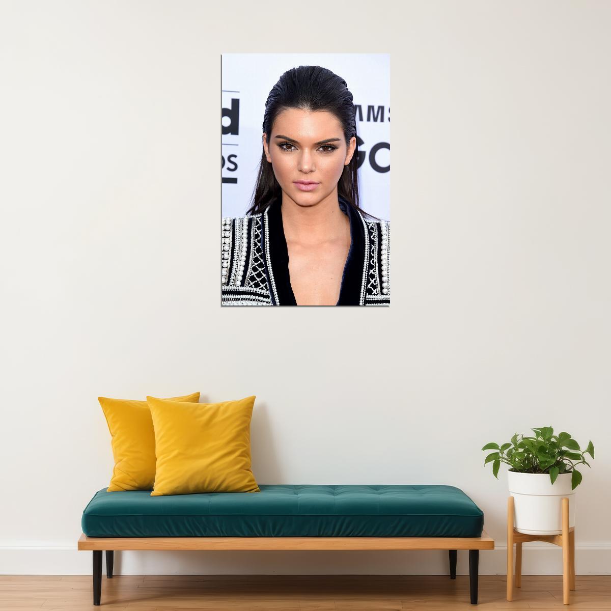 Kendall Jenner Celebrity Model Cinema Actress Poster Wall Art Print Home Wall Decor - xonomax