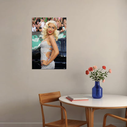 Christina Aguilera Musician Singer Actor Poster Wall Art Print Home Wall Decor - xonomax