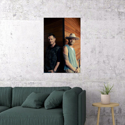 Florida Georgia Line Music Band Singer Album Poster Wall Art Print Home Wall Decor - xonomax