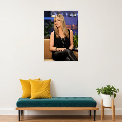 Jennifer Aniston Tv Series Actress Artist Poster Wall Art Print Home Wall Decor