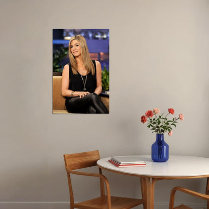 Jennifer Aniston Tv Series Actress Artist Poster Wall Art Print Home Wall Decor