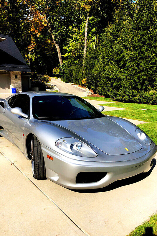 Ferrari 360 Modena Sports Car Luxury Car Racing Car Poster Wall Art Print Home Wall Decor - xonomax