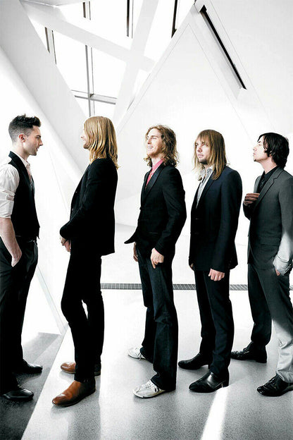 Maroon 5 Celebrity Rock Group Music Singer Poster Wall Art Print Home Wall Decor - xonomax