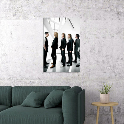 Maroon 5 Celebrity Rock Group Music Singer Poster Wall Art Print Home Wall Decor - xonomax