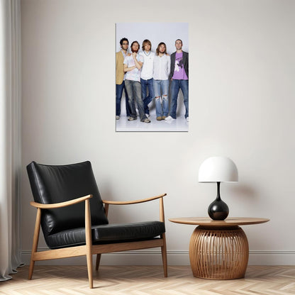 Maroon 5 Rock Group Album Singer Musician Poster Wall Art Print Home Wall Decor - xonomax