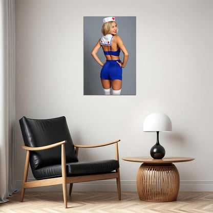 Alexis Ren Internet Celebrities Beauty Fashion Poster Wall Art Print Home Wall Decor - xonomax