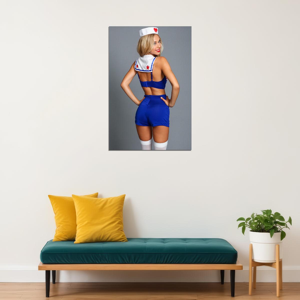 Alexis Ren Internet Celebrities Beauty Fashion Poster Wall Art Print Home Wall Decor - xonomax