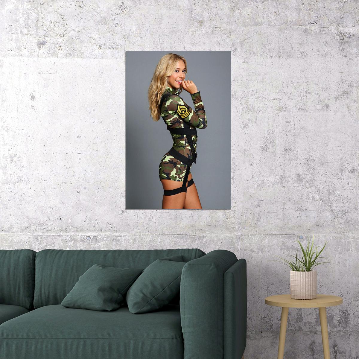 Alexis Ren Internet Celebrities Beauty Model Poster Wall Art Print Home Wall Decor - xonomax