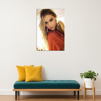 Alexis Ren Celebrity Social Media Personality Poster Wall Art Print Home Wall Decor - xonomax