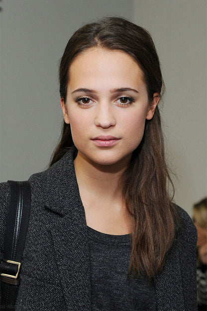 Alicia Vikander Celebrity Cinema Actor Dancer Poster Wall Art Print Home Wall Decor - xonomax