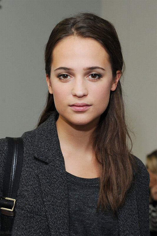 Alicia Vikander Celebrity Cinema Actor Dancer Poster Wall Art Print Home Wall Decor - xonomax