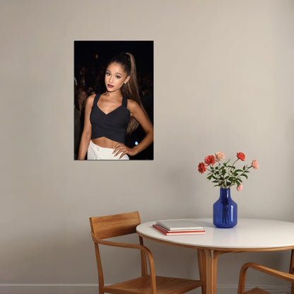 Ariana Grande Celebrity Musician Rap Singer Poster Wall Art Print Home Wall Decor - xonomax