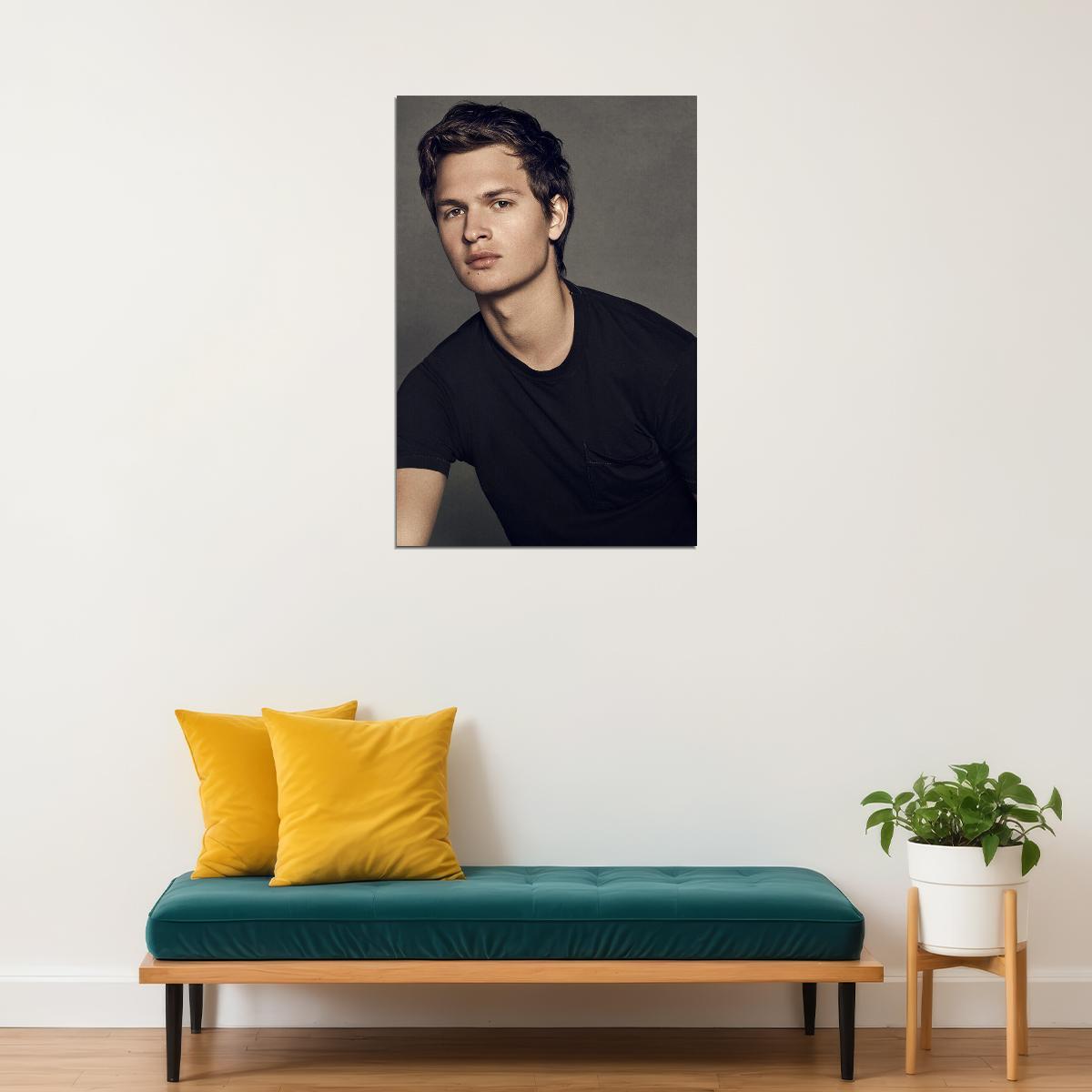 Ansel Elgort Celebrity Cinema Actress Musician Poster Wall Art Print Home Wall Decor - xonomax