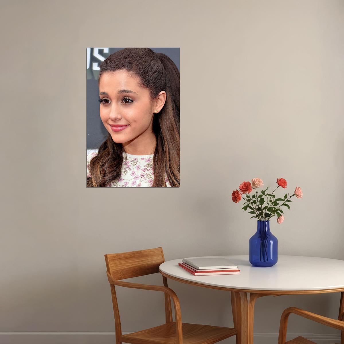 Ariana Grande Celebrity Singer Cinema Actor Poster Wall Art Print Home Wall Decor - xonomax
