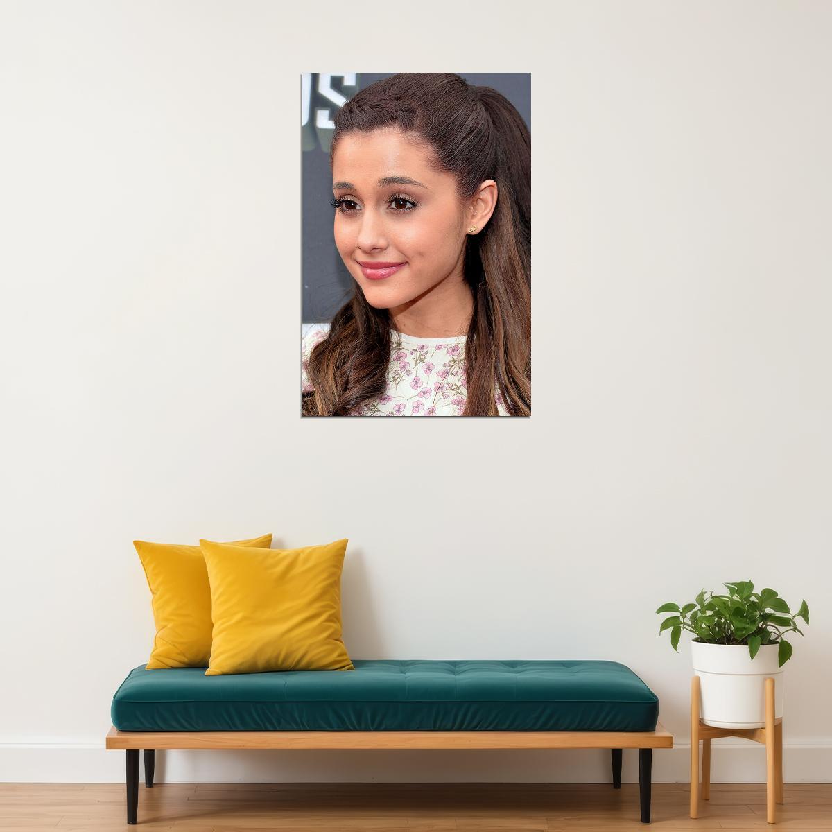 Ariana Grande Celebrity Singer Cinema Actor Poster Wall Art Print Home Wall Decor - xonomax