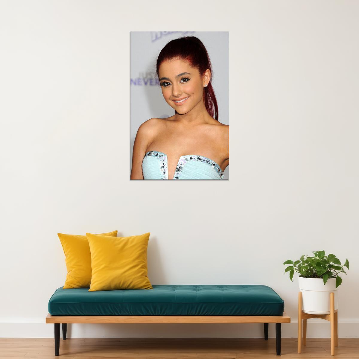 Ariana Grande Celebrity Singer Movie Actor Poster Wall Art Print Home Wall Decor - xonomax