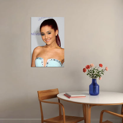 Ariana Grande Celebrity Singer Movie Actor Poster Wall Art Print Home Wall Decor - xonomax