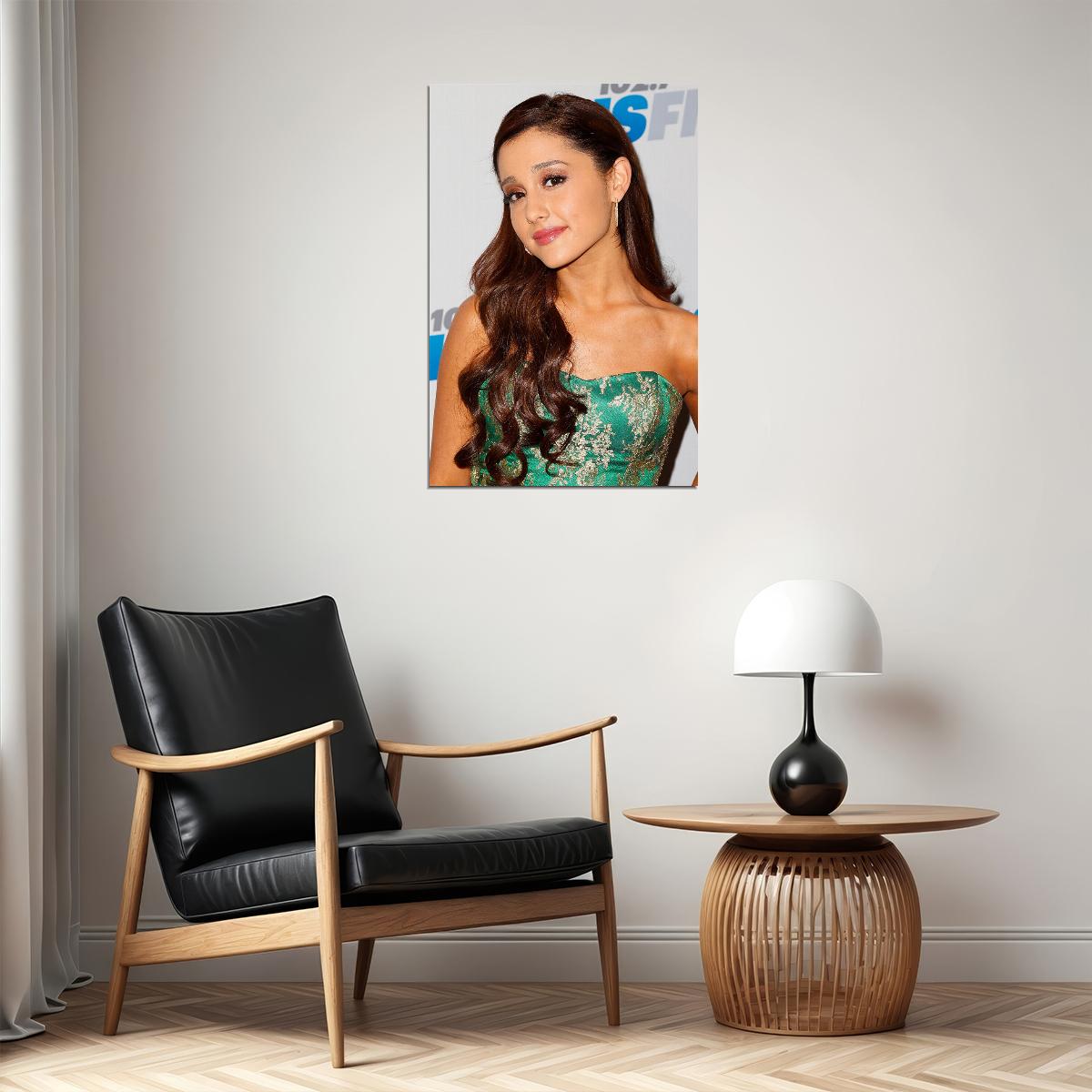 Ariana Grande Celebrity Singer Movie Actress Poster Wall Art Print Home Wall Decor - xonomax