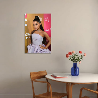 Ariana Grande Celebrity Musician Movie Actress Poster Wall Art Print Home Wall Decor - xonomax