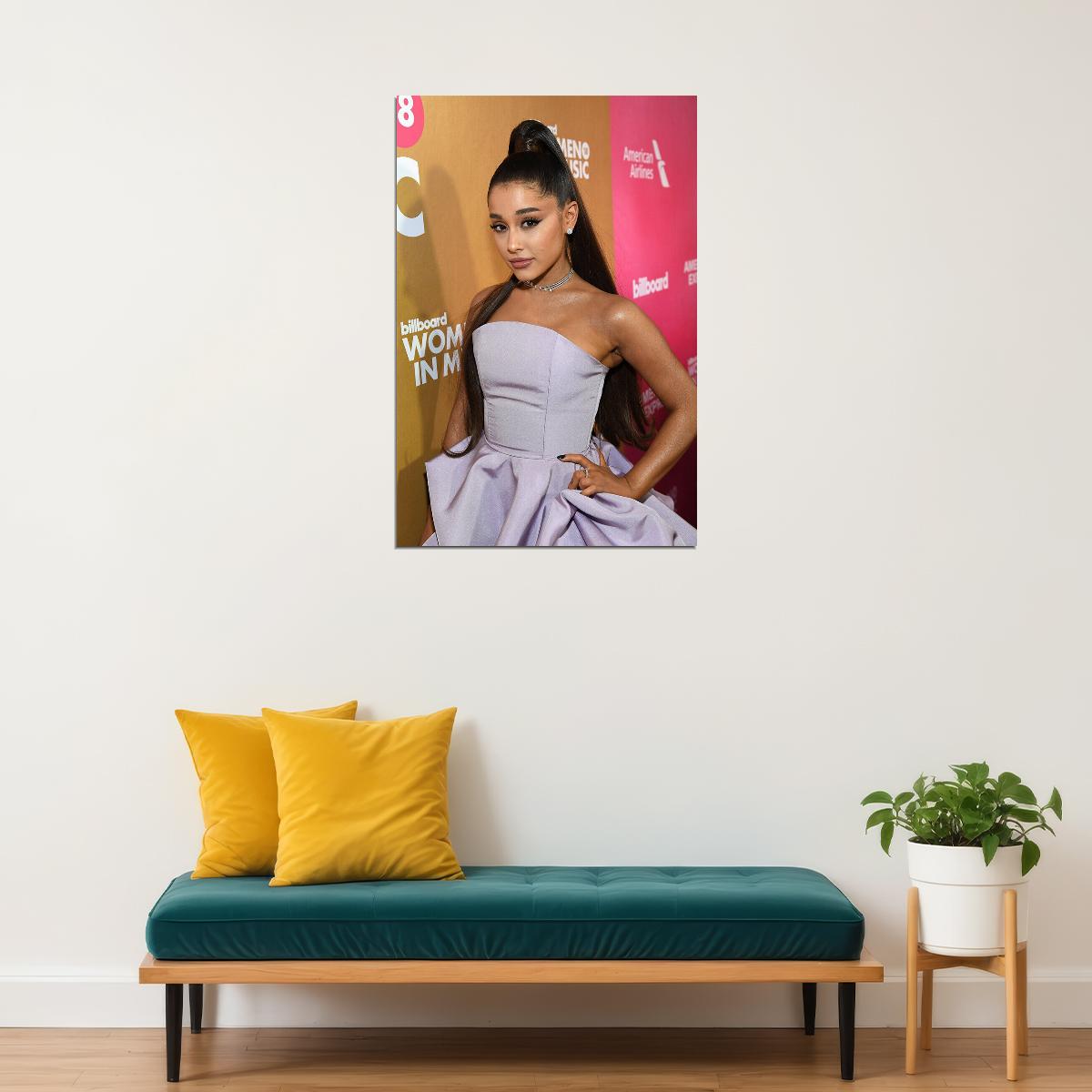 Ariana Grande Celebrity Musician Movie Actress Poster Wall Art Print Home Wall Decor - xonomax