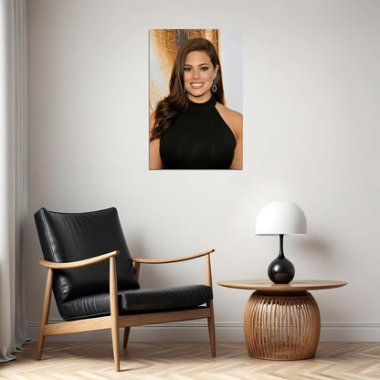 Ashley Graham Famous Female Presenter Beauty Girl Poster Wall Art Print Home Wall Decor - xonomax