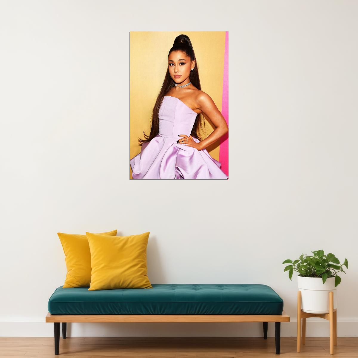 Ariana Grande Celebrity Musician Movie Actor Poster Wall Art Print Home Wall Decor - xonomax