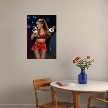 Ariana Grande Celebrity Musician Cinema Actor Poster Wall Art Print Home Wall Decor - xonomax